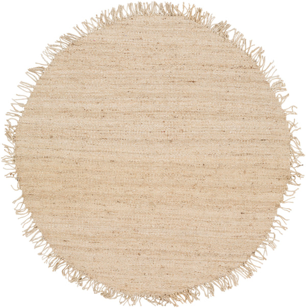 Oval Surya Jute Bleach Cream Rug | Geometrical Rugs | Rugs Done Right