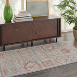 nourison homestead hms02 blue multicolor rug