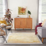 nourison prismatic prs19 grey gold rug