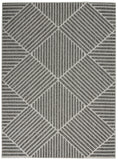 nourison cozumel czm05 dark grey rug