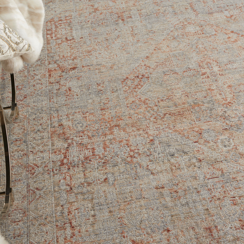 nourison lustrous weave luw02 grey brick rug