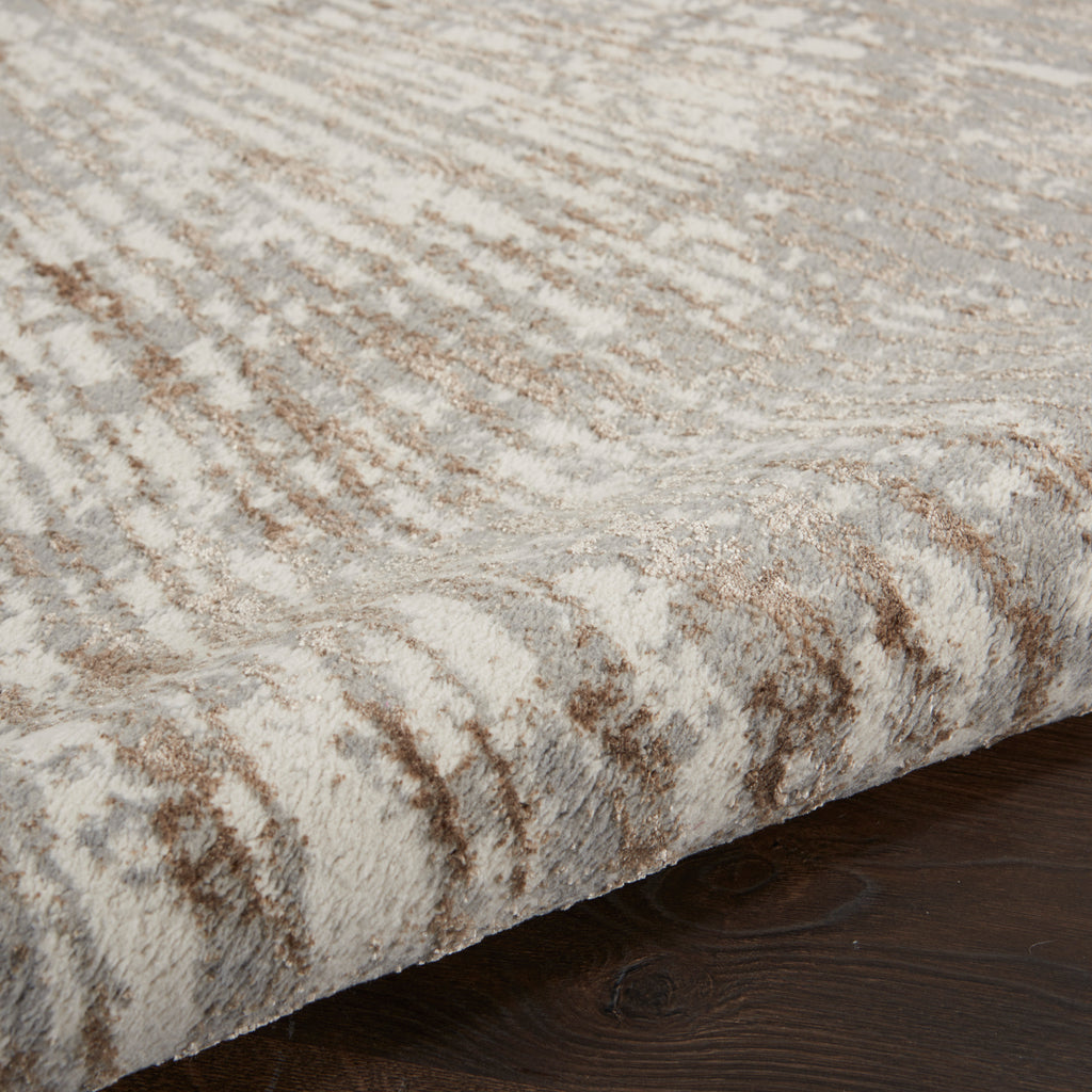 Nourison Sale Metallic MTL01 Grey/Mocha Rug Rugs Done Right