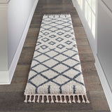 nourison moroccan shag mrs01 white rug