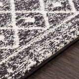 surya rug co elaziz elz 2307 black rug