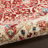 nourison karisma kar03 brick ivory rug