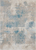 Nourison Sale Karma KRM07 Ivory/Light Blue Rug