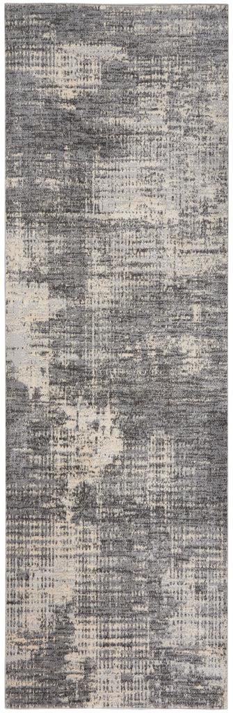 nourison rush ck953 grey beige rug