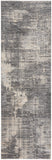 nourison rush ck953 grey beige rug