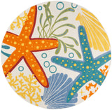 nourison aloha alh24 multicolor rug