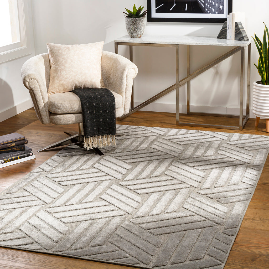 surya kingston kgs 2303 taupe rug