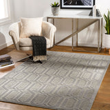 surya kingston kgs 2305 medium gray rug