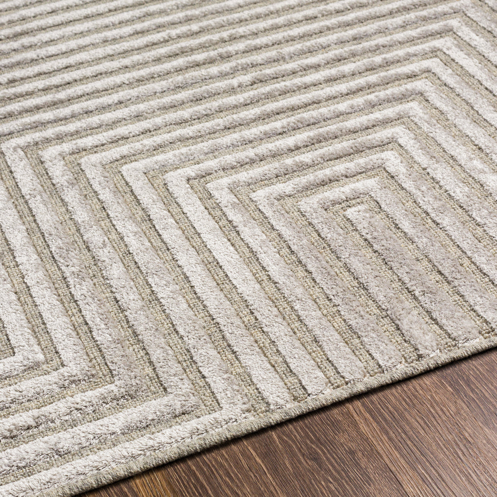 surya kingston kgs 2306 silver gray rug