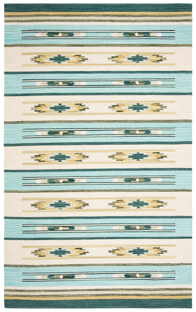 safavieh clearance cotton kilim klc301j aqua rug