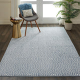 Nourison Sale Urban Chic URC04 Light Blue Rug