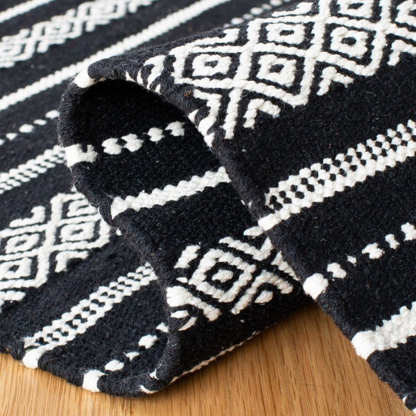 safavieh clearance kilim klm702z black rug