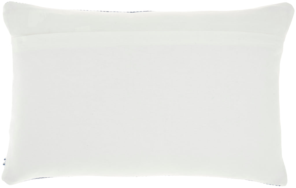 nourison outdoor vj088 navy pillow