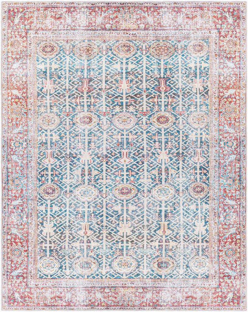 surya kemer kmr 2301 blue rug