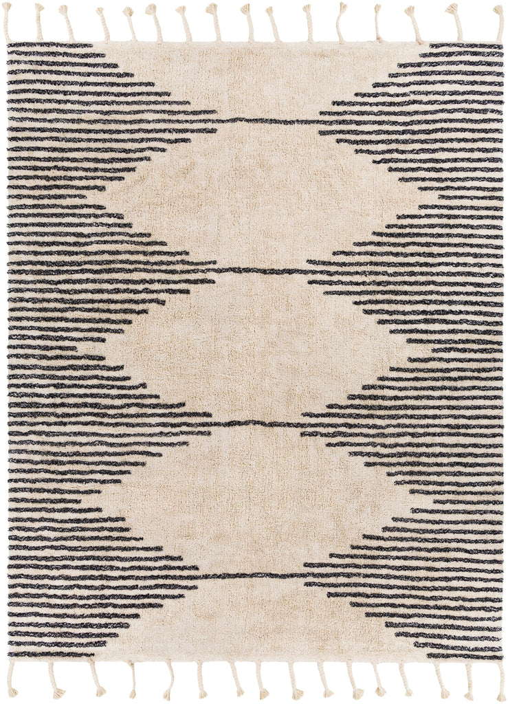 surya khemisset kms 2310 charcoal rug