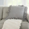 nourison sofia ge901 grey pillow
