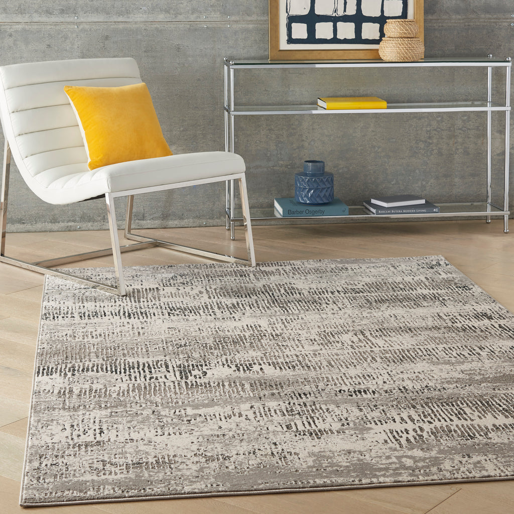 nourison ma90 uptown upt03 ivory grey rug