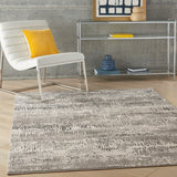 nourison ma90 uptown upt03 ivory grey rug