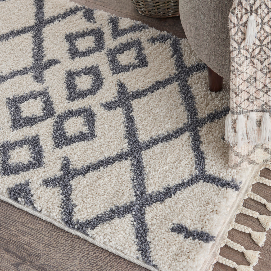 nourison moroccan shag mrs01 white rug