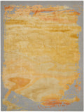 nourison prismatic prs19 grey gold rug