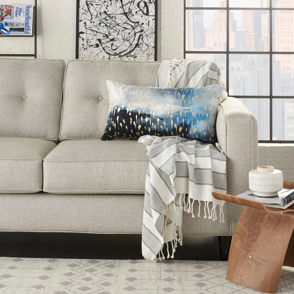 nourison sofia ac201 indigo pillow