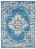 nourison grafix grf14 blue rug