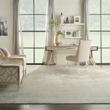 nourison twilight twi06 ivory green rug