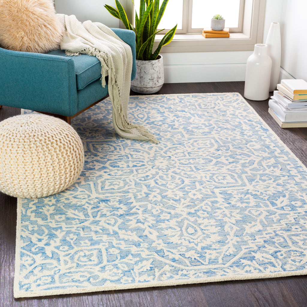 surya kayseri ksr 2307 denim rug