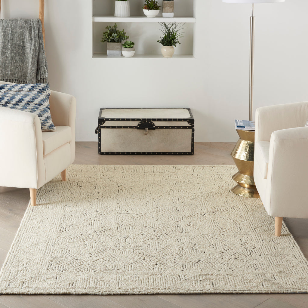 nourison colorado clr05 ivory navy rug
