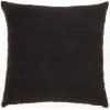 nourison natural leather hide s3219 multicolor pillow