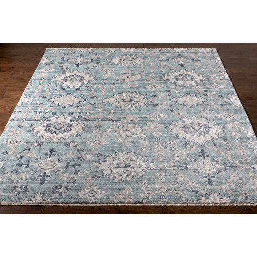 surya rug co kushal kus 2300 aqua rug