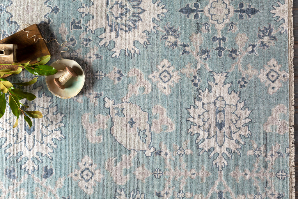 surya rug co kushal kus 2300 aqua rug