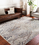 Surya Rug Co. Kushal Silver Gray Rug | Traditional Rugs | Rugs Done Right