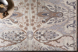 Surya Rug Co. Kushal Silver Gray Rug | Hand Knotted Rugs | Rugs Done Right