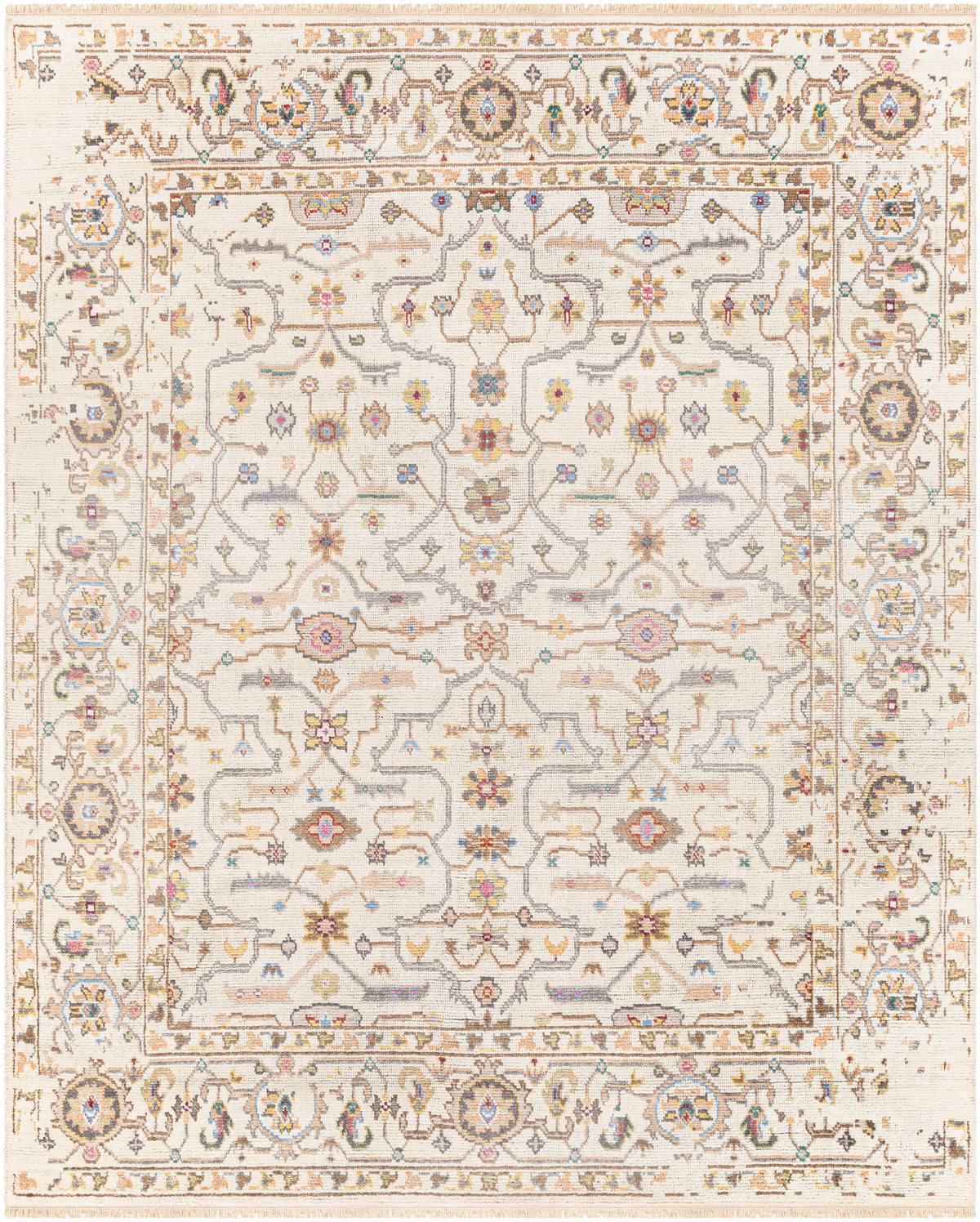 Surya Closeout Kushal KUS-2306 Peach Rug