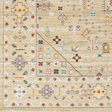 surya kushal kus 2308 tan rug