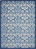 nourison aloha alh21 grey blue rug