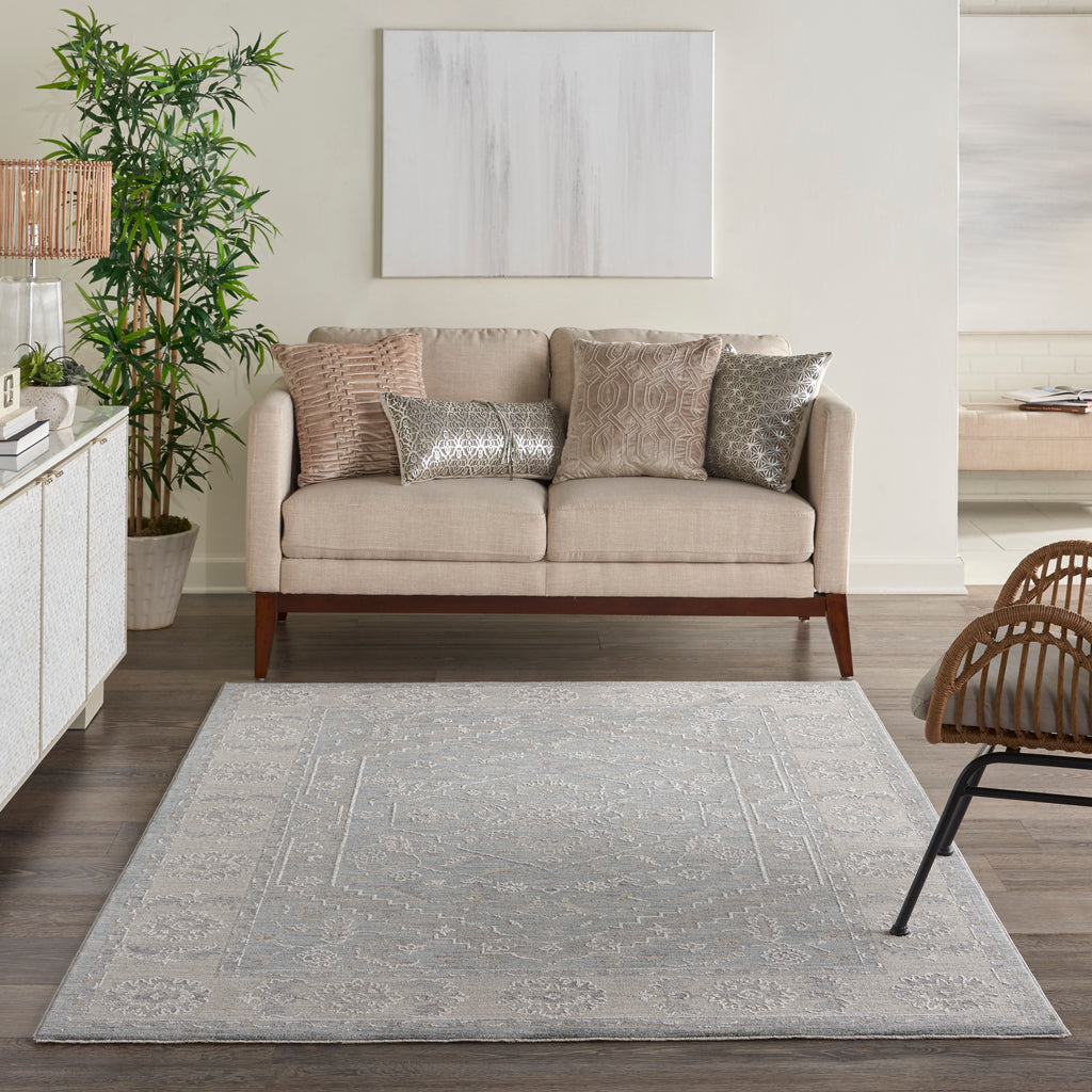 nourison infinite ift02 blue rug