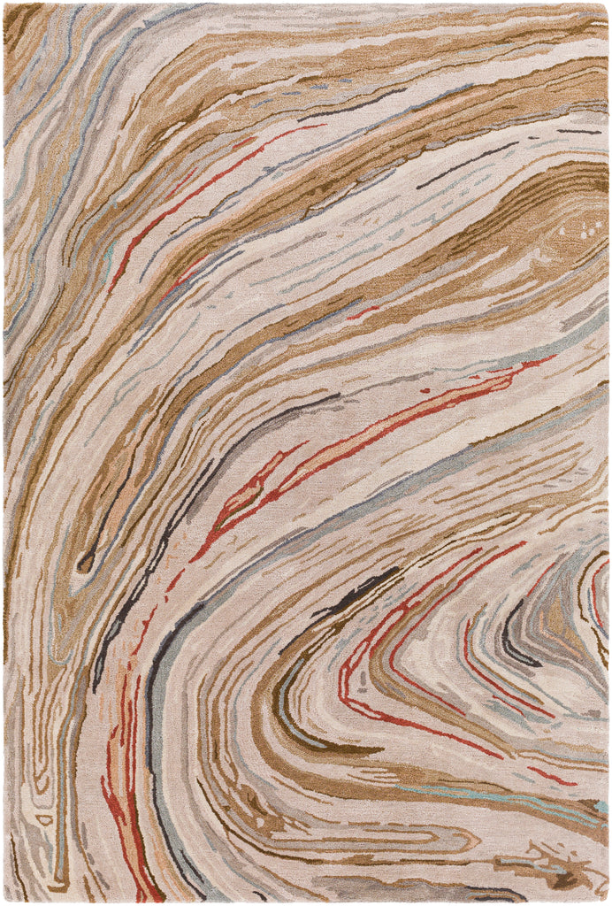 surya kavita kvt 2310 dark brown rug