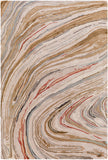 surya kavita kvt 2310 dark brown rug