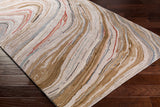 surya kavita kvt 2310 dark brown rug