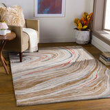 surya kavita kvt 2310 dark brown rug