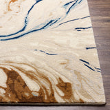 surya kavita kvt 2312 dark brown rug