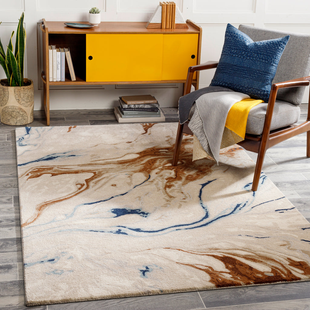 surya kavita kvt 2312 dark brown rug
