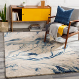 surya kavita kvt 2315 navy rug