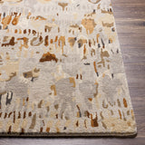 surya kavita kvt 2318 dark brown rug
