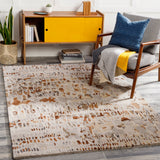 surya kavita kvt 2318 dark brown rug